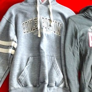 Vintage 1965 collection small hoodie backslash sweatshirt